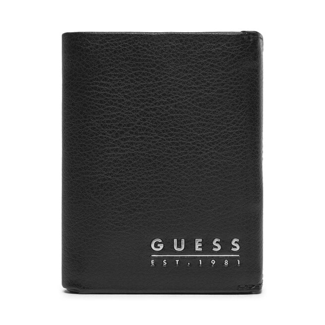 Duży Portfel Męski Guess SMMETL - Czarny