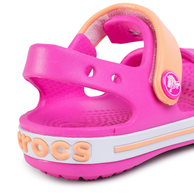 Crocs Sandale Crocs Crocband Sandal Kids 12856 Electric Pink/Cantaloupe