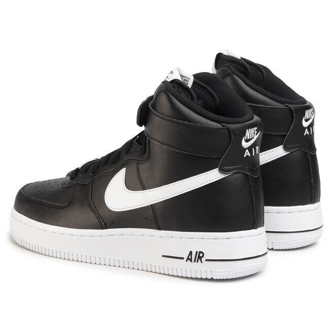 Air force 1 high czarno biale sale