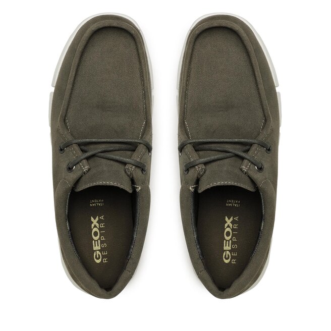Geox U ADACTER Sneaker im knitwear Look, Freizeitschuh, Halbschuh