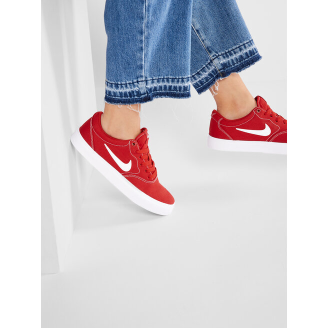 Batai Nike Sb Charge Cnvs (Gs) CQ0260 600 Mystic Red/White • Www.eavalyne.lt