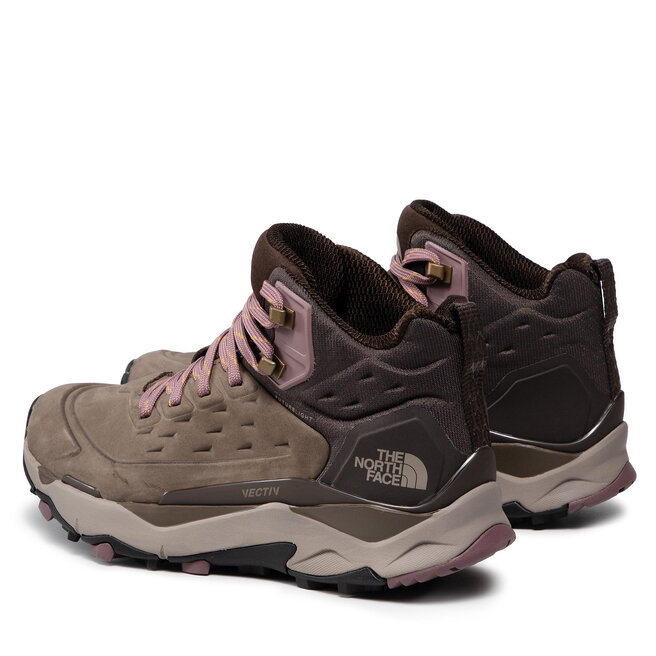 The North Face Trekingová obuv The North Face Vectiv Exploris Mid Futurelight NF0A5G3AMD01 Bipartisan Brown/Coffee Brown