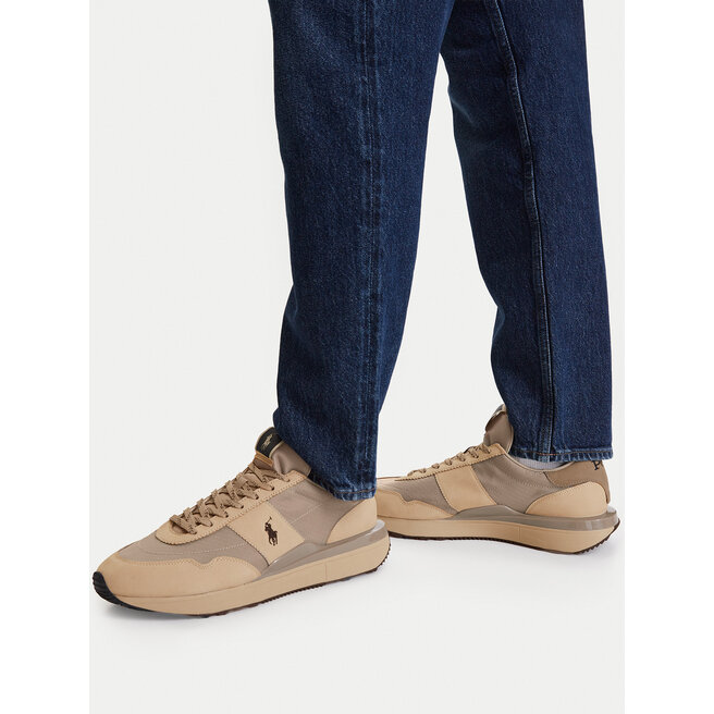 Sneakersy Polo Ralph Lauren Train 89 Pp 809965080001 Beżowy