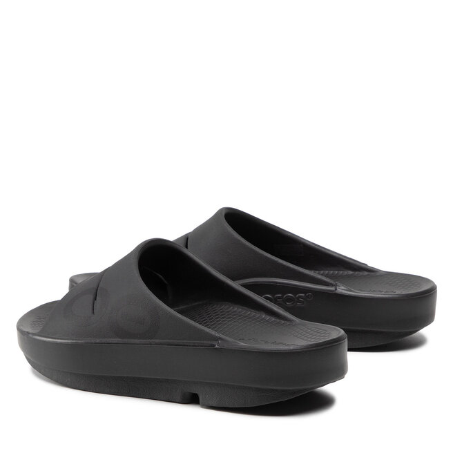 OOfos Şlapi OOfos Ooahh Sport Intl Last Matte Black