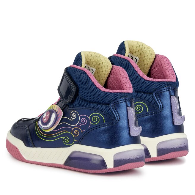 Sneakers Geox J Inek Girl J36ASB 0NFEW C0922 D Schwarz