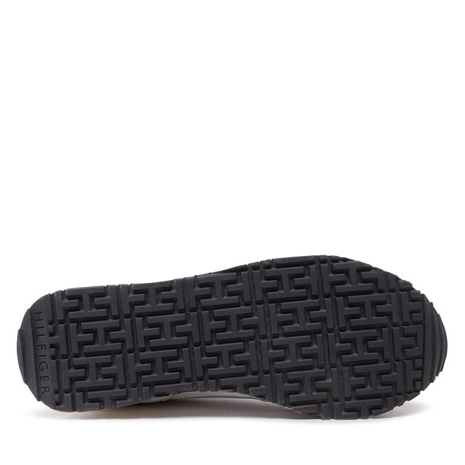 Sneakersy Tommy Hilfiger Metallic Monogram Emboss Sneaker FW0FW06784