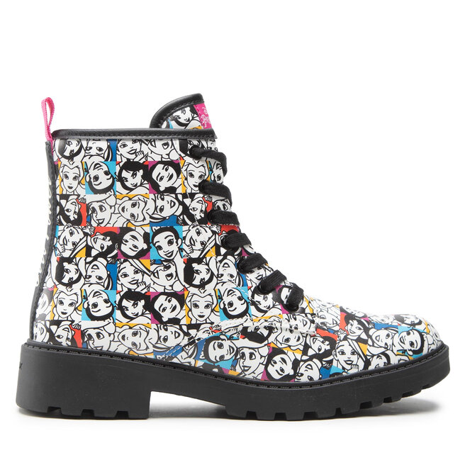 Geox Туристически oбувки Geox J Casey G. D J2620D 00004 C0653 D White/Multicolor