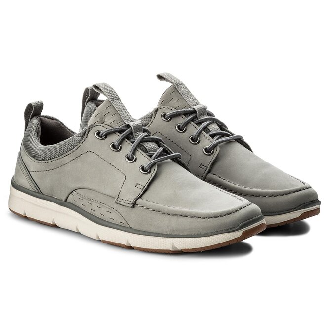 Chaussures basses Clarks Orson Bay 261318597 Grey Nubuck
