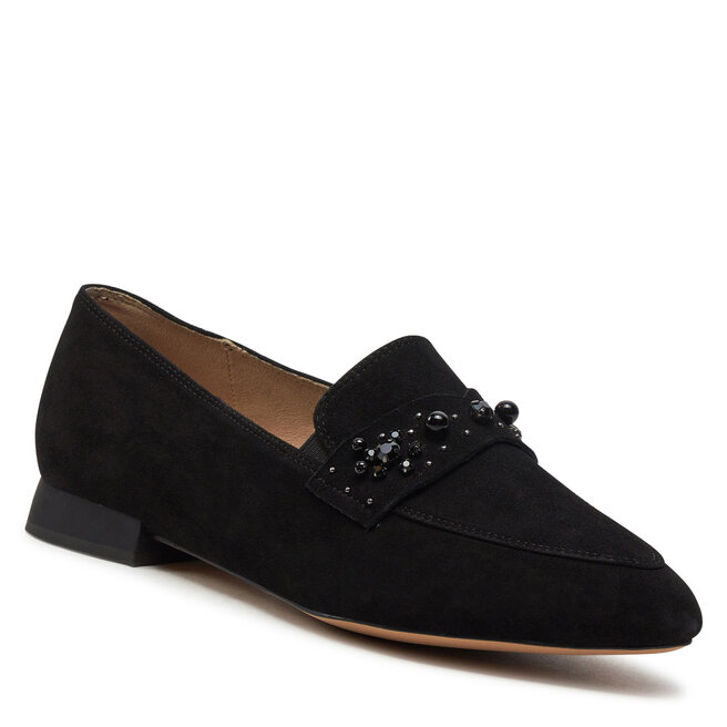 Lords Caprice 92420342 Black Suede 004