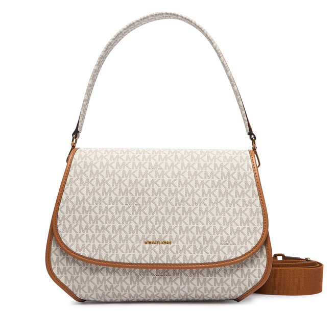 Torebka MICHAEL Michael Kors 30T6AX3M2B Kremowy -