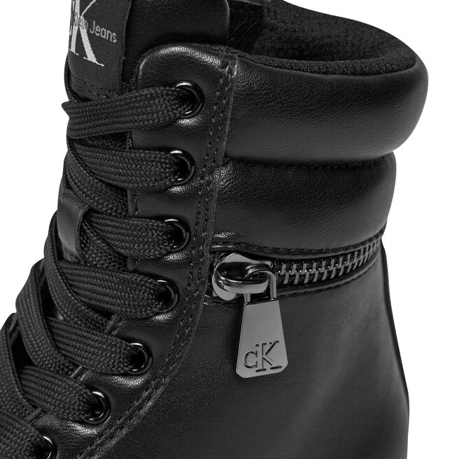 Calvin Klein Jeans Trappers Calvin Klein Jeans Lace-Up Bootie V3A5-80687-1355 M Black 999