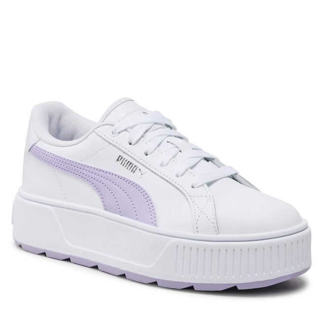Sneakers Puma Karmen L 384615 10 White/Vivid Violet/Silver 384615 imagine noua gjx.ro