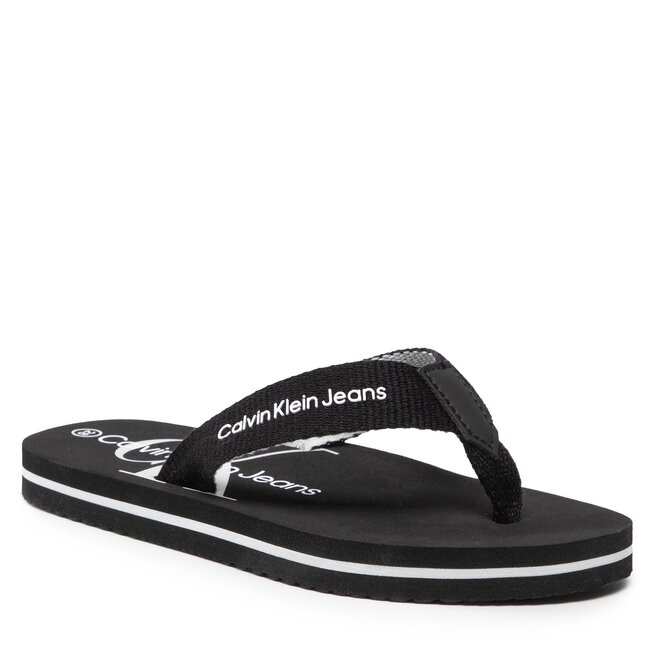Calvin Klein Jeans Flip-flops Calvin Klein Jeans Logo Print Flip Flop V3B8-80155-0058 M Black 999