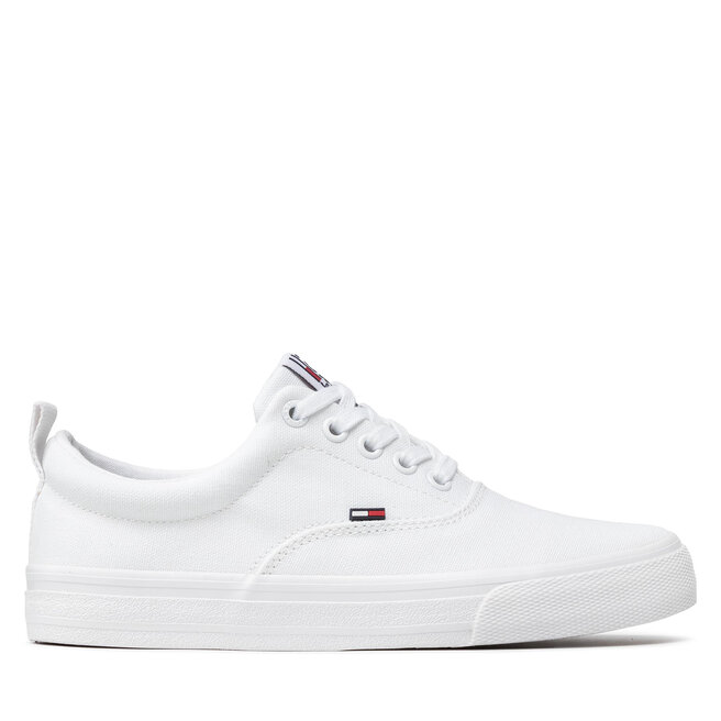 Tommy Jeans Гуменки Tommy Jeans Classic Tommy Jeans Sneaker EN0EN00986 White 100