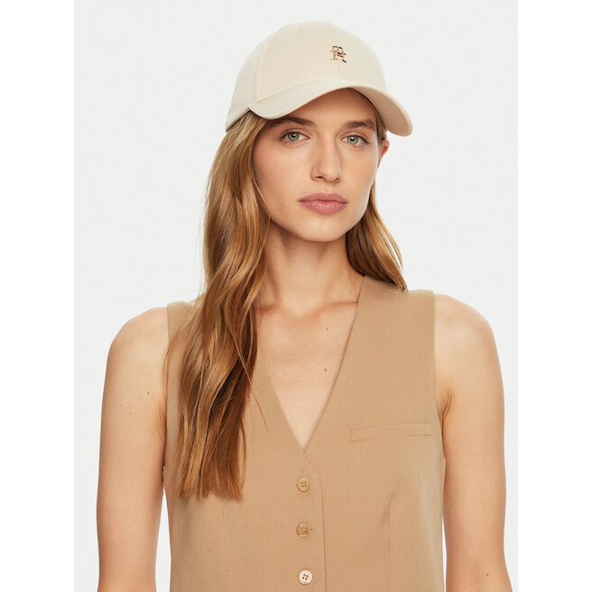 Czapka z daszkiem Tommy Hilfiger - Écru