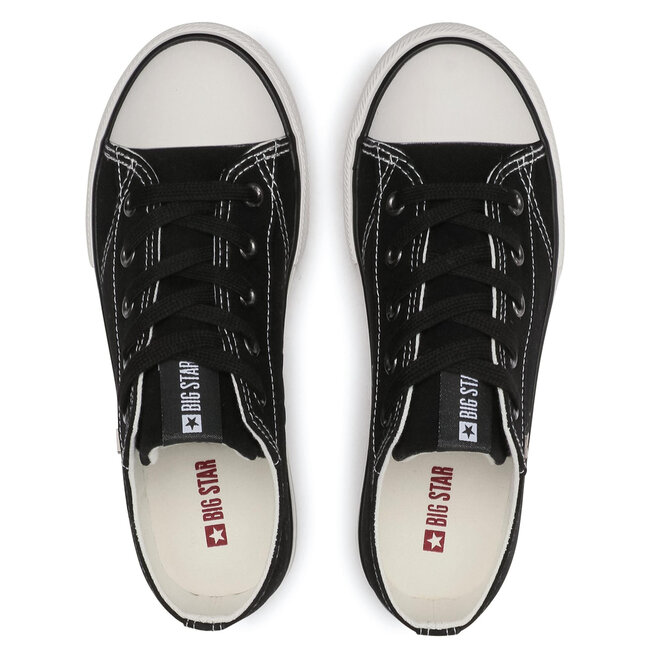 Big Star Shoes Plátěnky Big Star Shoes DD374163 S Black