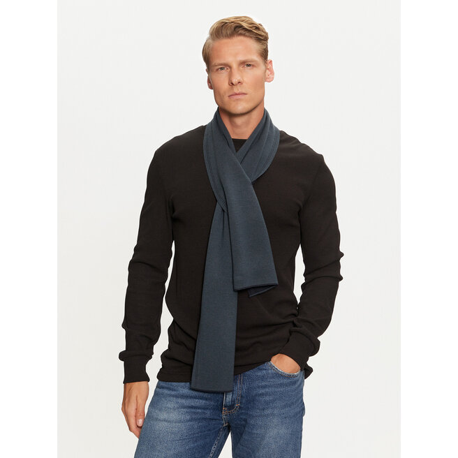 Szalik Tommy Hilfiger - Granatowy