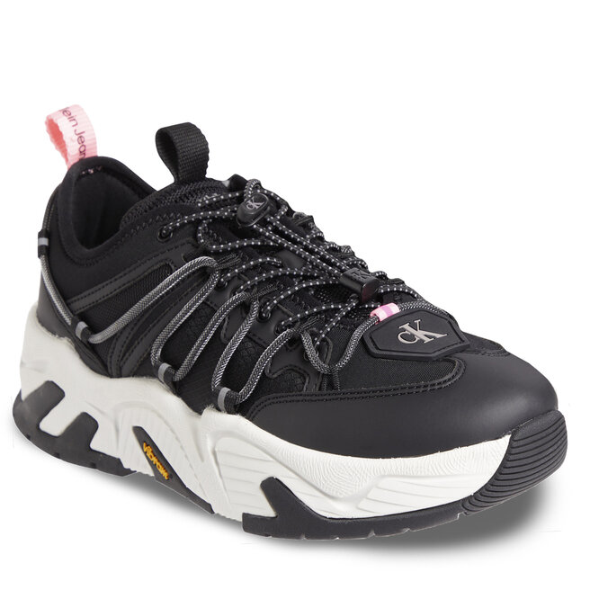 Calvin Klein Jeans Sportcipő Calvin Klein Jeans Chunky Runner Vibram Alt Cl Wn YW0YW01213 Black/Cotton Candy 01C