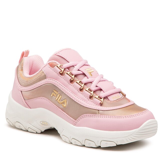 Sneakers Fila Strada Low Teens FFT0010.40036 Silver Pink epantofi-Sport-Femei-Lifestyle imagine noua