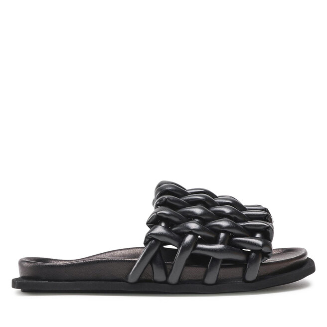 Inuikii Παντόφλες Inuikii Braided Tube 70106-091 Black