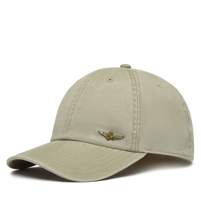 Czapka z daszkiem Aeronautica Militare 261HA1244UCT02476 Beżowy -