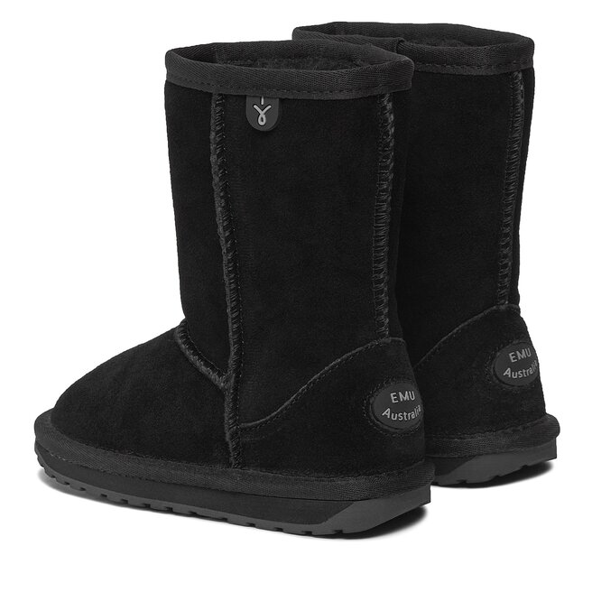 EMU Australia Boty EMU Australia Wallaby Lo Kids K10102 Black