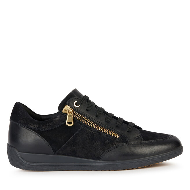 Chaussures Geox Femme Donna Brogue - Cuir - Semelle Respirante Brevetée - Taille 35 EU - Conseil : Prendre 1/2 Taille En Dessous