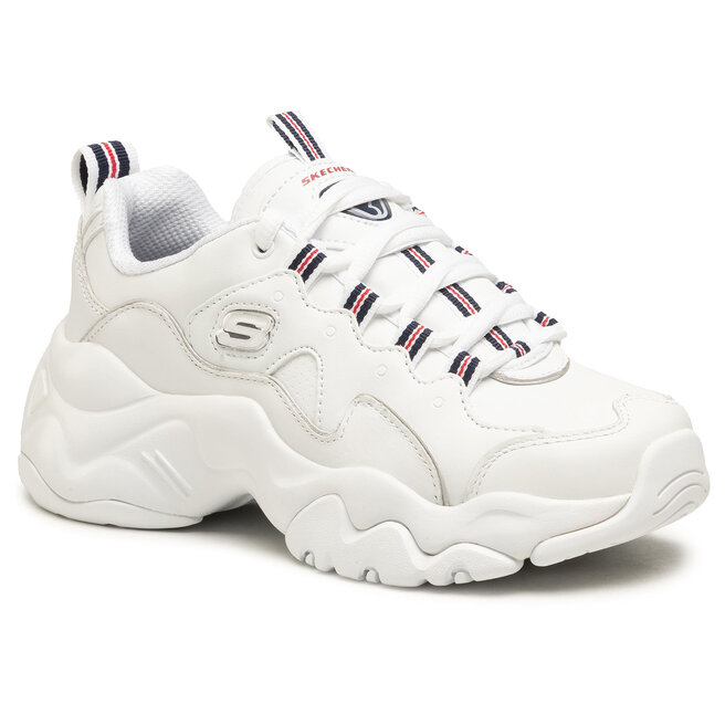 Skechers D'Lites 3.0 13376/WNVR White/Navy/Red • Www.zapatos.es