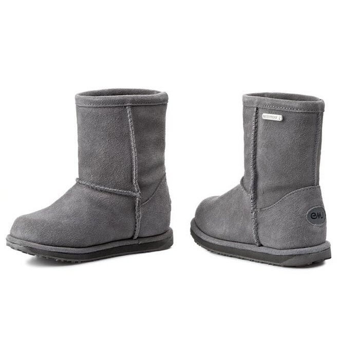 EMU Australia Boty EMU Australia Brumby Lo K10773 Charcoal