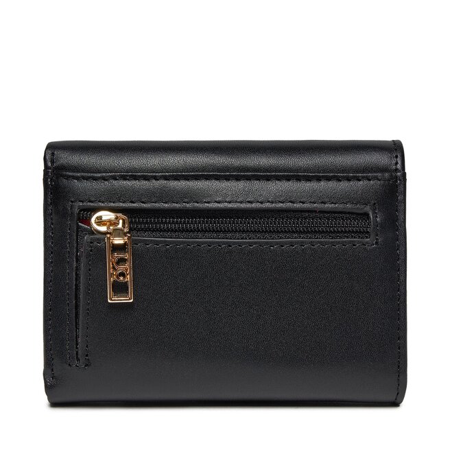 Portefeuille Femme Mini En Cuir PU – 6 Emplacements Cartes, Fermeture éclair, Poche Monnaie, Format Compact (11,5x8,5 Cm)
