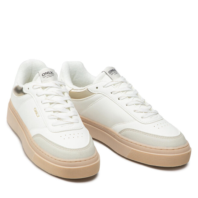 ONLY Shoes Sneakers ONLY Shoes 15253250 White/W Gold
