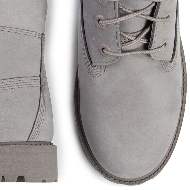 Trapper stila apavi Timberland Premium 6 In Waterproof Boot TB0A172F0651  Medium Grey Nubuck • Eapavi.lv