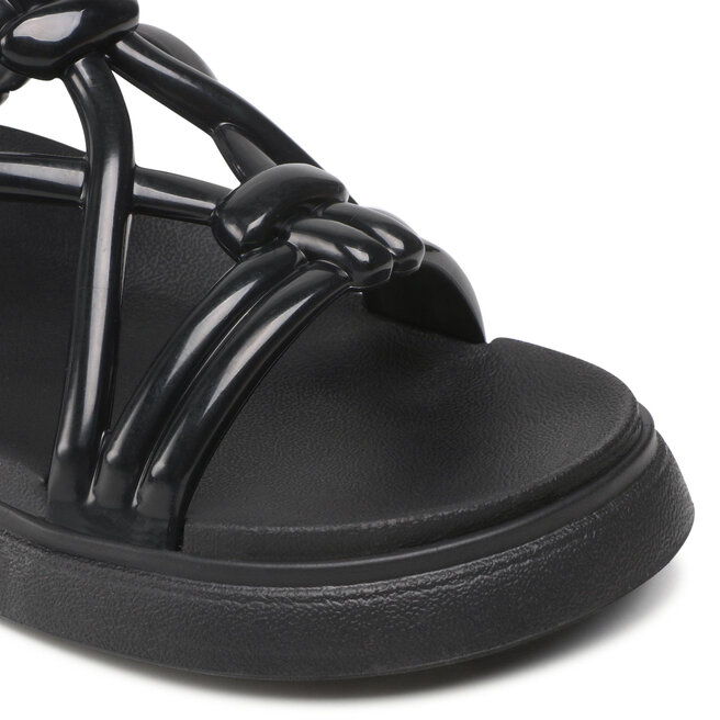 Melissa Sandále Melissa Papete Essential Sand 33513 Black 01003