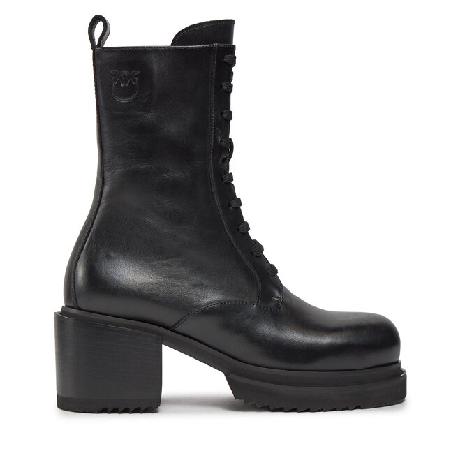 Botki PINKO Honneger Anfibio AI 23-24 BLKS1 102330 - Czarny