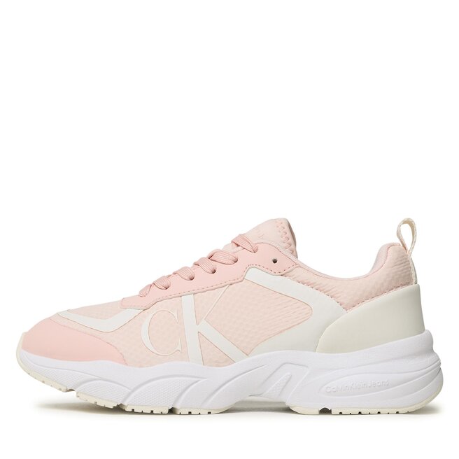 Calvin Klein Jeans Сникърси Calvin Klein Jeans Retro Tennis Over Mesh Wn YW0YW00946 Peach Blush/Creamy White 0JV