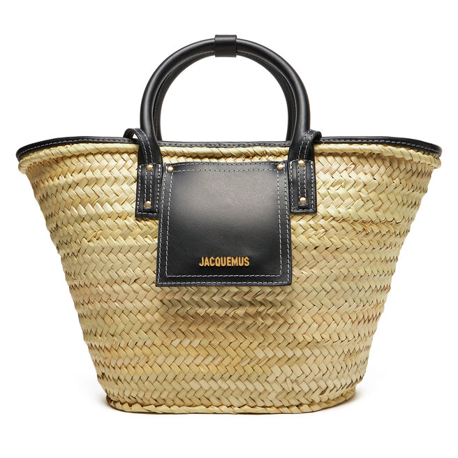 Torebka JACQUEMUS Le Panier Soli - Beżowy