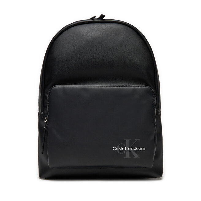 Plecak Calvin Klein Jeans Monogram Soft Campus Bp Angled40 - Czarny