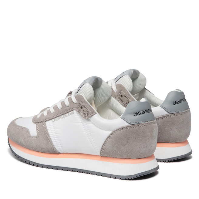 Calvin Klein Jeans Снікерcи Calvin Klein Jeans Runner Laceup Sneaker Inst YW0YW00460 Bright White YAF