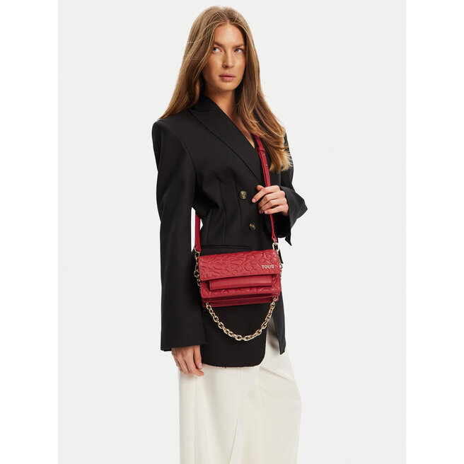Torebka TOUS Greta Audree 2002204717 Czerwony -