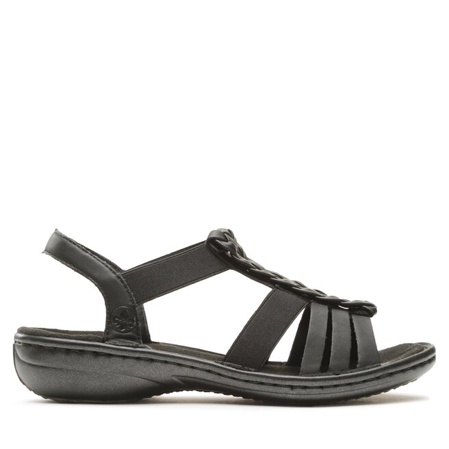 Rieker Sandale Rieker 60809-00 Schwarz