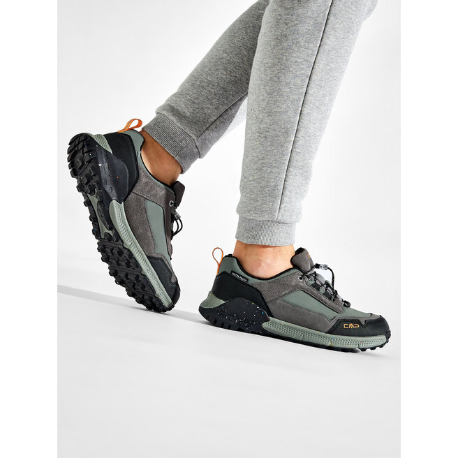 CMP Scarpe da trekking CMP Hosnian Low Wp Hiking Shoes 3Q23567 Titanio U911