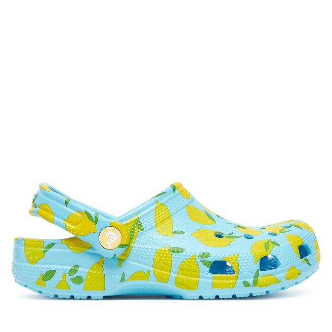 Klapki Crocs Classic Fresh Fruits Clog - Niebieski
