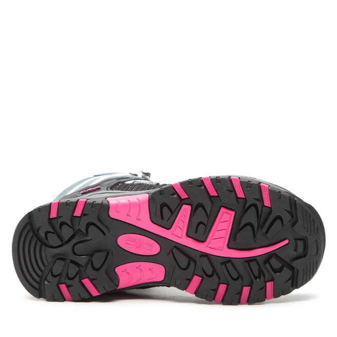 CMP Scarpe da trekking CMP Kids Rigel Mid Trekking Shoe Wp 3Q12944 Mineral Green/Purple Fluo