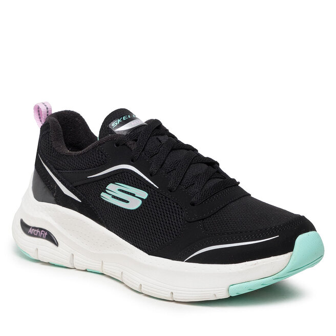 Skechers Boty Skechers Gentle Stride 149413/BKMN Black/Mint