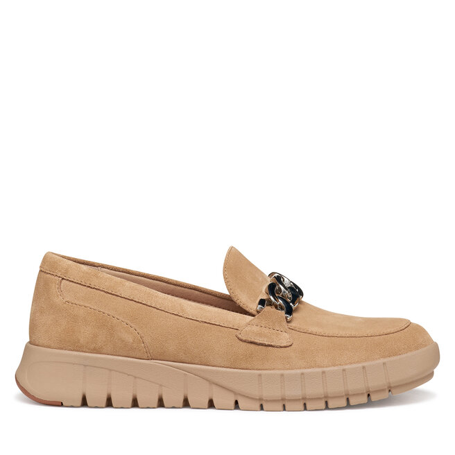 Półbuty Geox D Flextride D659AA 00022 C5000 Beżowy - kobiece