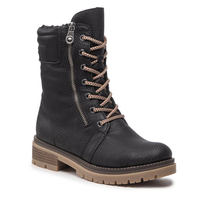 Rieker Туристически oбувки Rieker 70702-00 Schwarz
