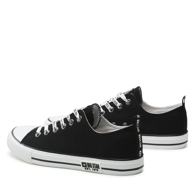 Big Star Shoes Tornacipő Big Star Shoes KK174049 Black