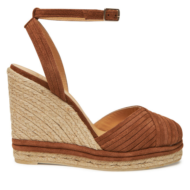 Espadryle Castañer Colina/186 - Brązowy