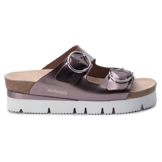Mules sandales de bain Mephisto Vandy V4564 Bronze chaussures