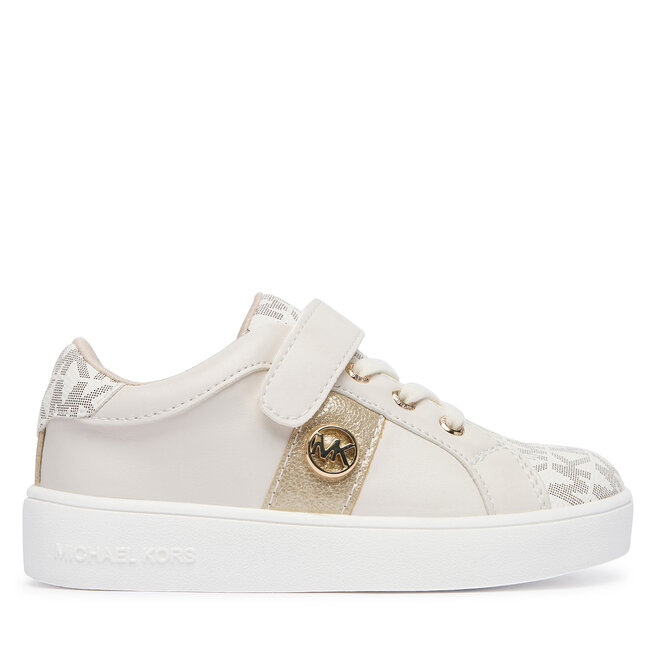 Sneakersy MICHAEL Michael Kors Jem Raine Ps MK04186256 Kremowy - dziewczęce